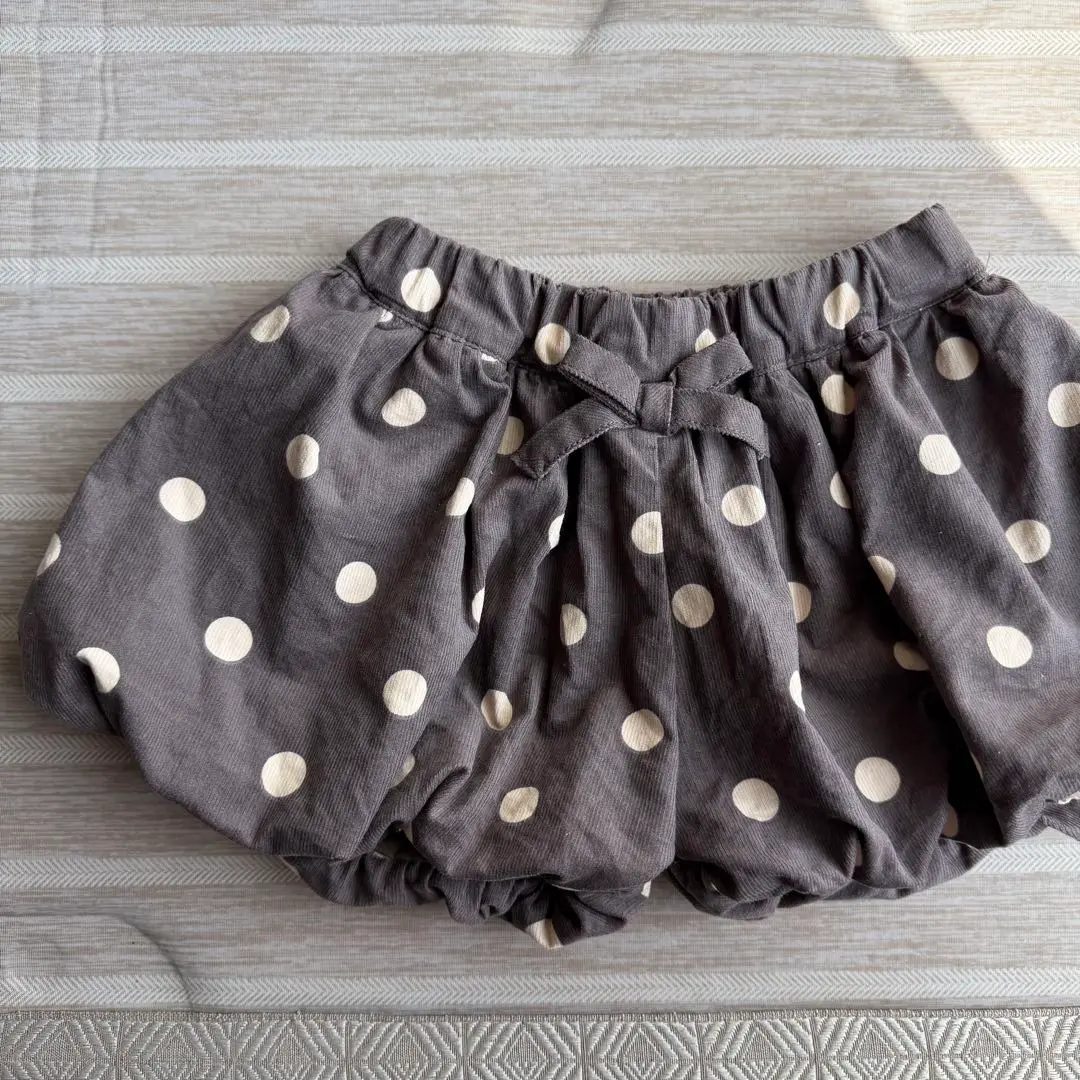 Thumbnail of 【New, without tags】Organic Cotton 90 Children's Clothing Dot Pattern Bloomers