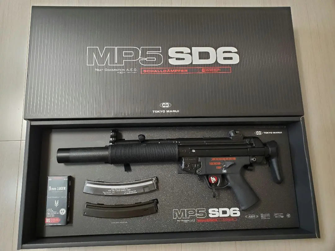 東京マルイ 次世代電動ガン MP5SD6 日曜までの値下げ中 東京マルイ 】 次世代電動ガン MP5SD6 サブマシンガン ※対象年令