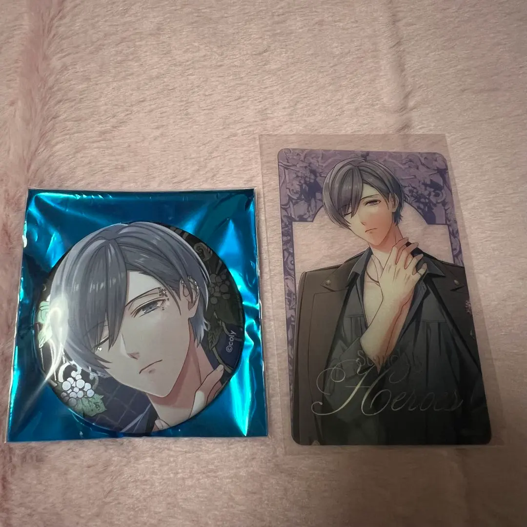 Thumbnail of Stand My Heroes, Kyosuke Tsuzuki, button badge, clear card, AGF Abiding Allure