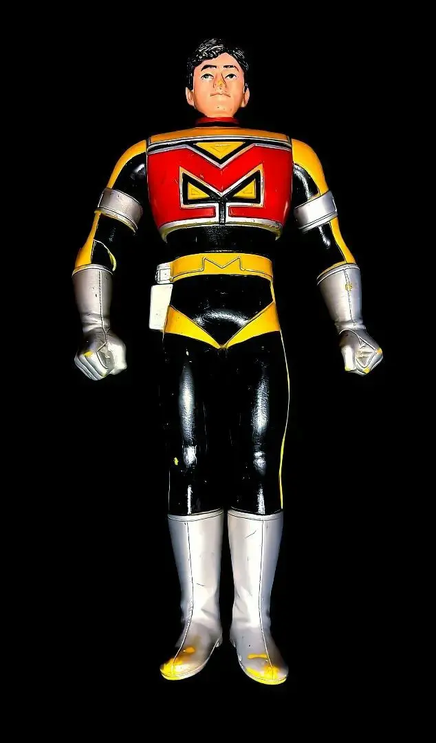 BANDAI バンダイ 日本製ソフビフィギュア 星雲仮面マシンマン 面取れ BANDAI バンダイ 日本製ソフビフィギュア 星雲仮面マシンマン 面