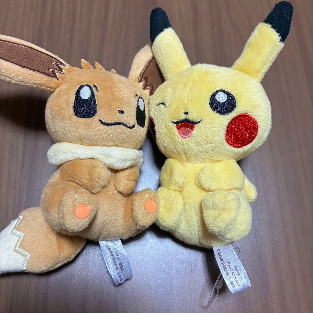 Thumbnail of Petit Plush in Monster Ball Case: Eevee & Pikachu