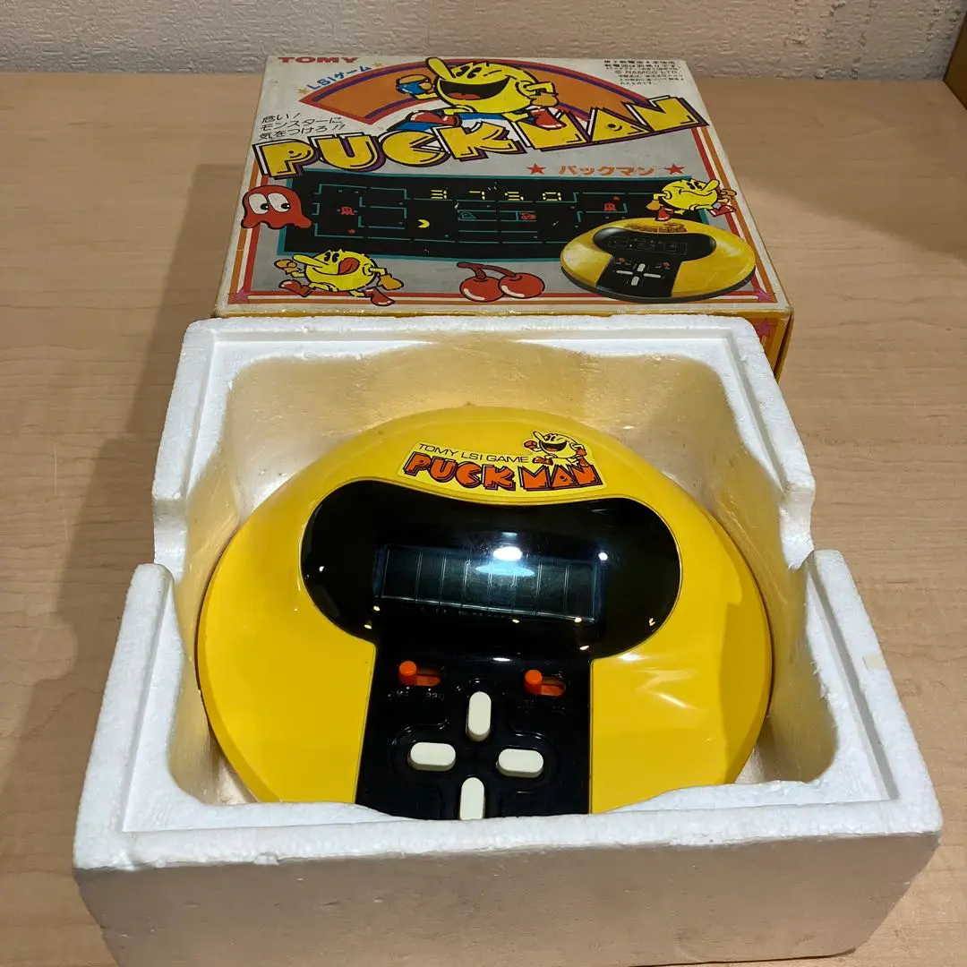 ⭐︎祝45周年⭐︎パックマン TOMY LSI PUCK MAN 動作品 当時物 ⭐︎