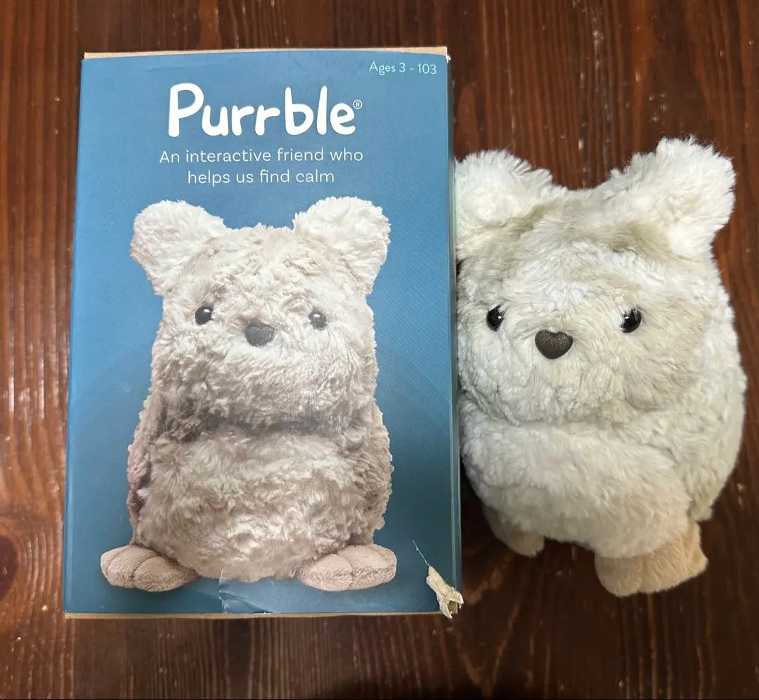 Purrble ぬいぐるみ 3歳以上 Amazon.co.jp: Purrble-パーブル 心を落ち着かせてくれる
