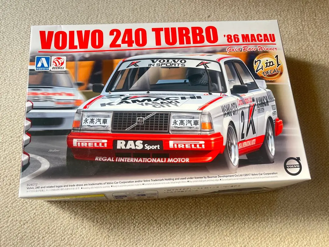 (未使用･未開封品)　青島文化教材社 スカイネット 1/24 BEEMAXシリーズ No.16 ボルボ 240ターボ 1986 マカオギアレースウィナー仕様 プラモデル 6k88evb 61a2UP6G+zL._UF350,350_QL50_.jpg