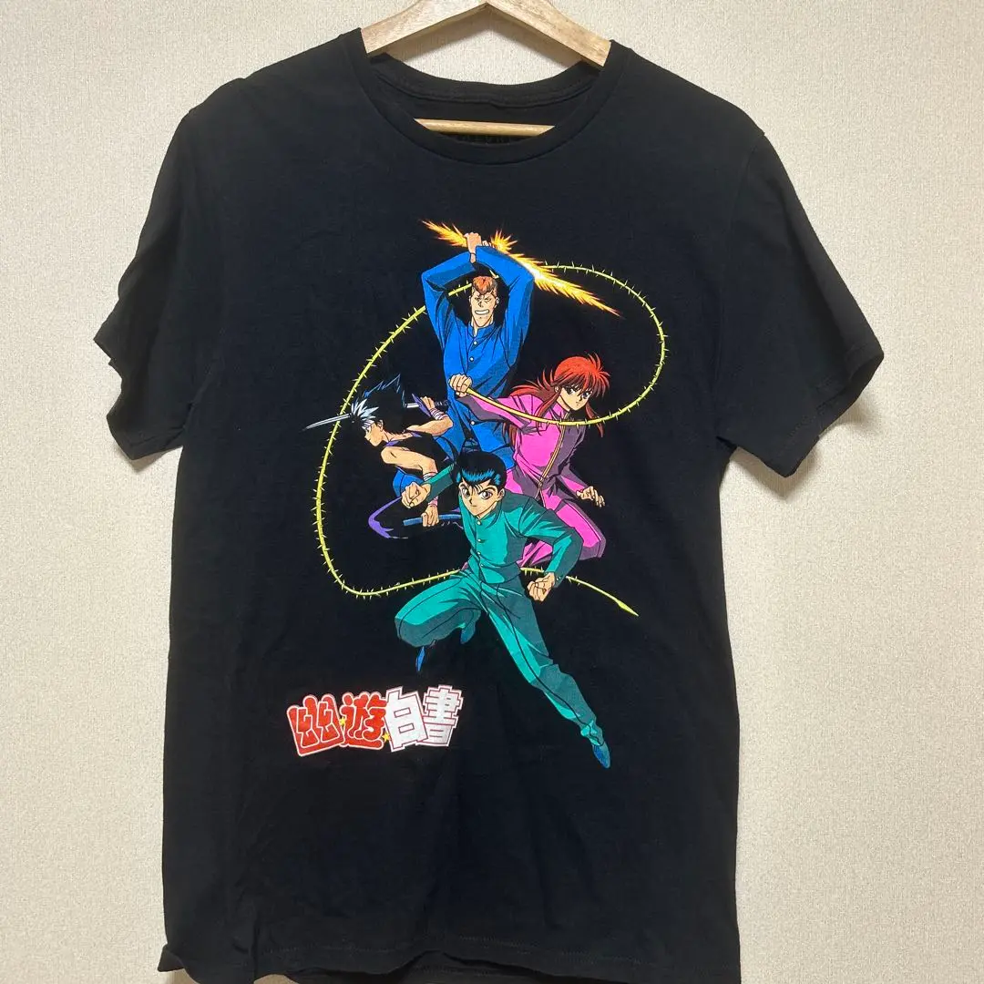 激レア　公式　幽遊白書　アニメt 00s〜 90s〜 90s 希少XL 幽☆遊☆白書 Tシャツ アニメTシャツ 海外公式 幽遊