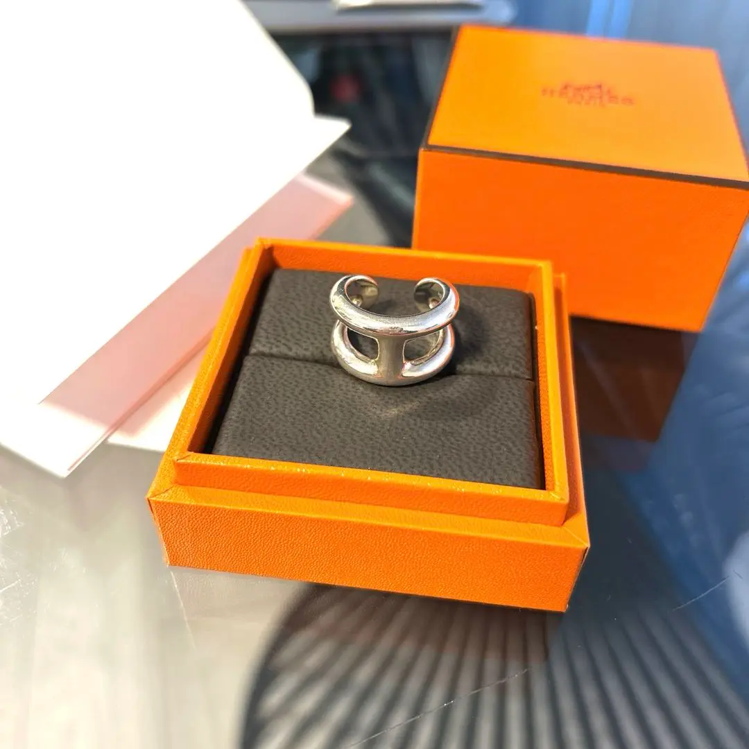 新品未使用　HERMES オスモズ　GM50 HERMES - 【新品・未使用品】エルメス オスモズ リング GM 50