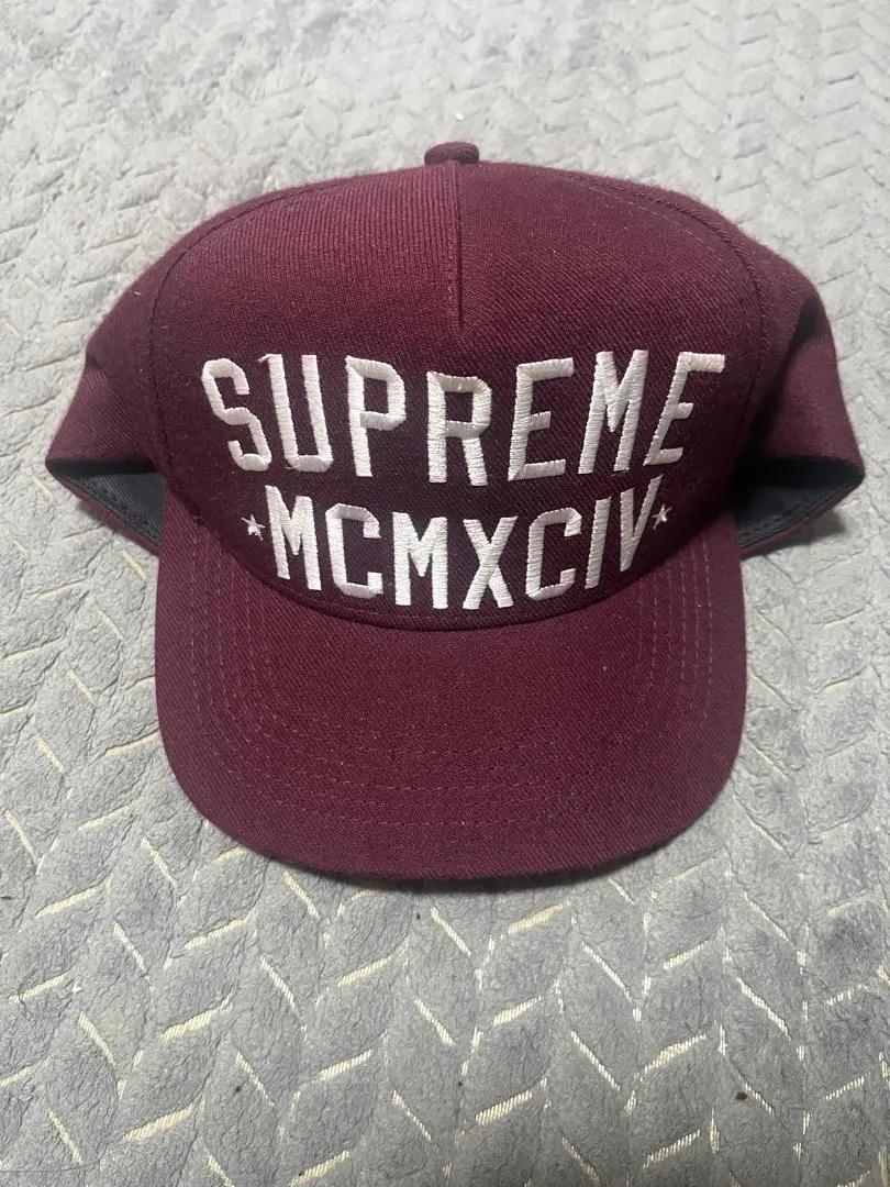 SUPREME MCMXCIV キャップ 2025年最新】supreme mcmxcivの人気アイテム - メルカリ