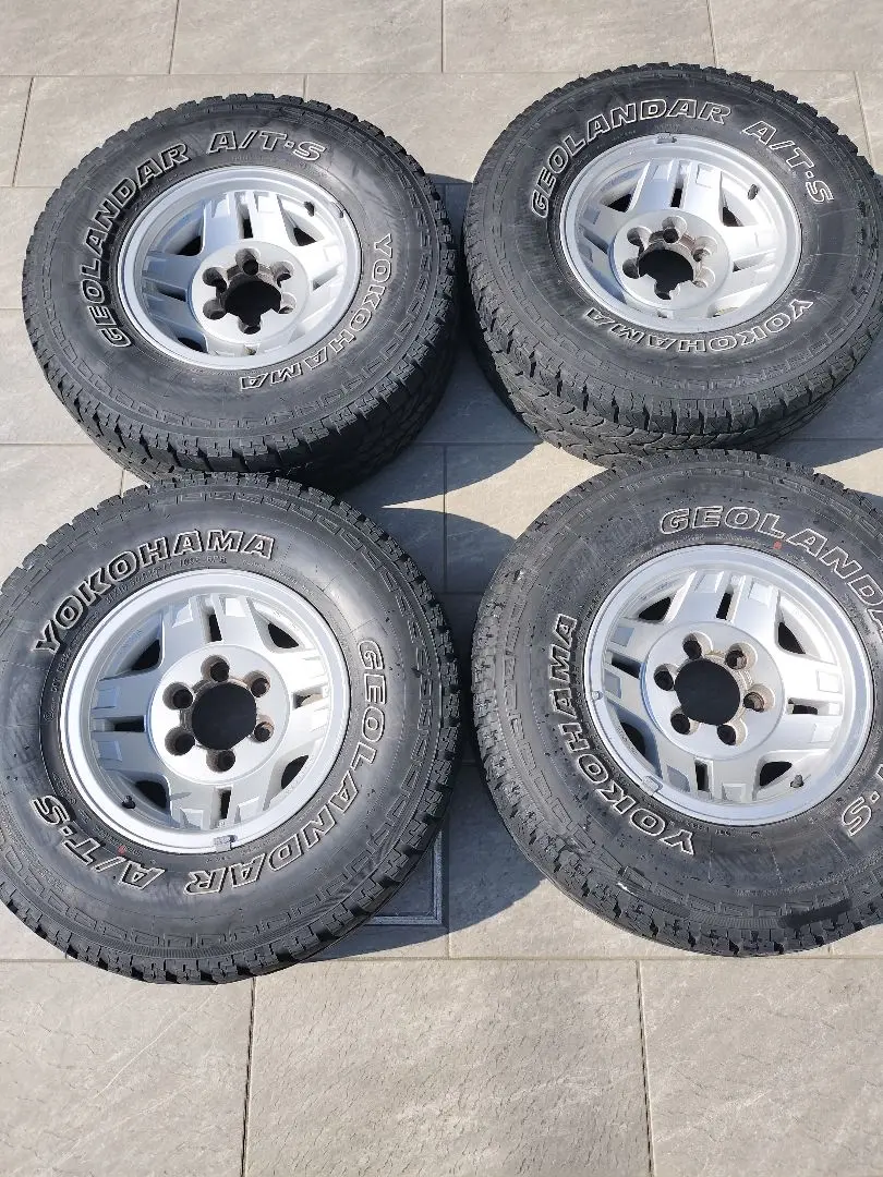 ランクル70 78プラド純正 ホイール　 215/70R16 タイヤセット ランクル70 78プラド純正 ホイール 215/70R16 タイヤセット