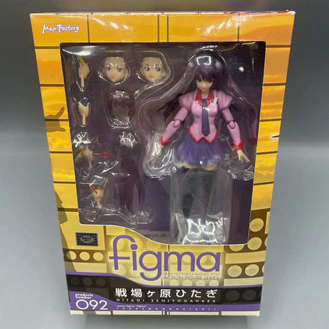 化物語　figma フィギュアセット 阿良々木暦 戦場ヶ原ひたぎ 八九寺真宵 figma 阿良々木暦