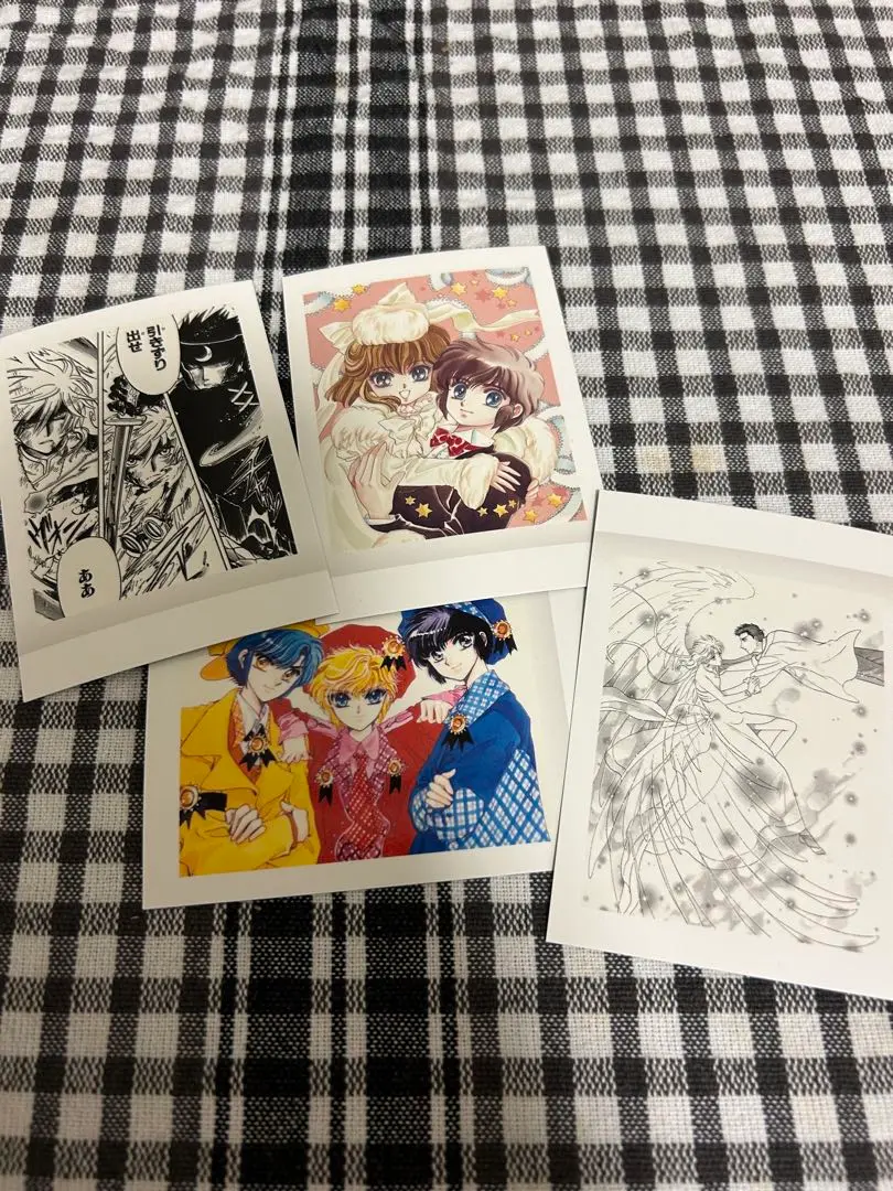 CLAMP展　ミニ色紙、アクリルスタンド、エキシビションカード、ぱしゃこれ CLAMP展 ミニ色紙、アクリルスタンド、エキシビションカード