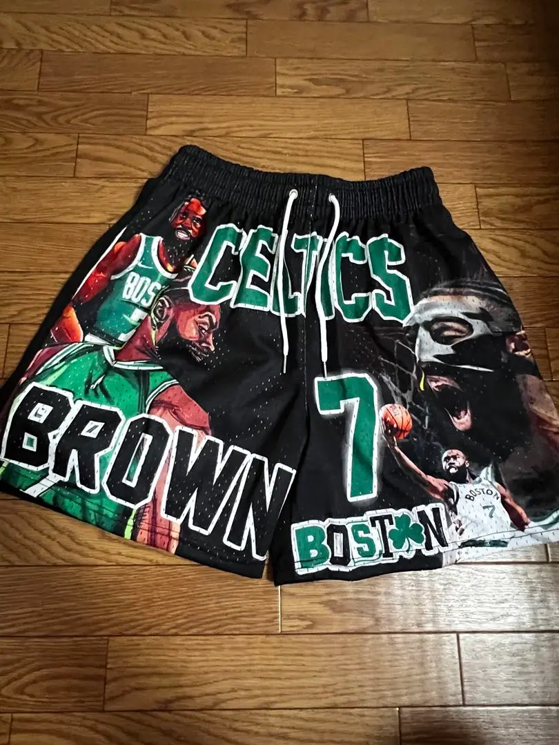 値下げ不可　セルティックス Celtics バスケショーツ　パンツ　Sサイズ　M 未使用 NBA ボストン・セルティックス CELTICS バスケットボール