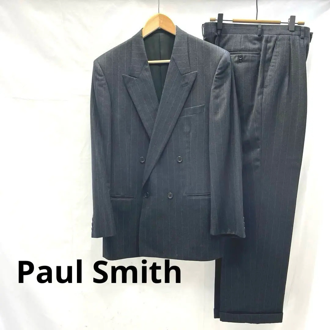 Thumbnail of r1105-8 Paul Smith Striped Double-Breasted Suit Set Up L