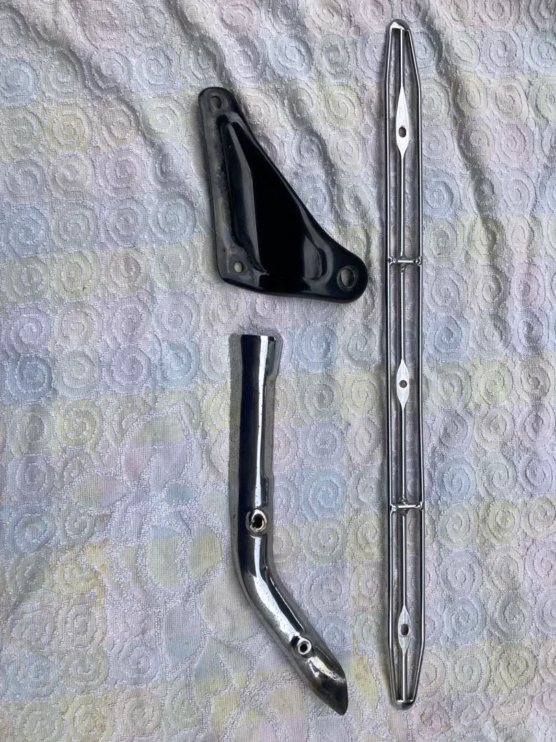 スーパーカブ(キャブ)純正ショートワンオフマフラー　ステー付き 2025年最新】カブ マフラーステーの人気アイテム - メルカリ