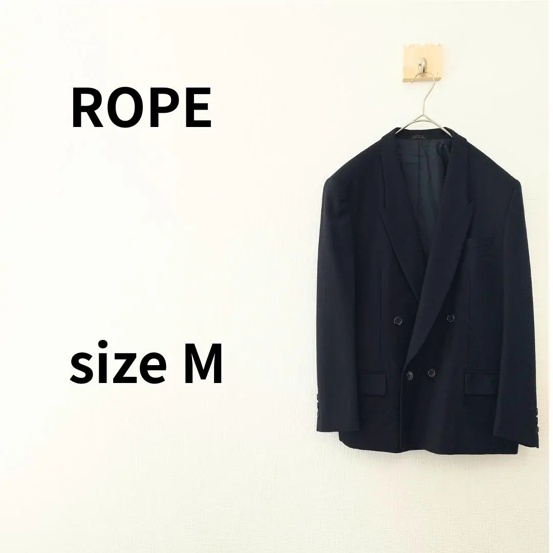 ROPE 羅佩 訂製 西裝外套 黑色 M 碼 1138 的縮圖