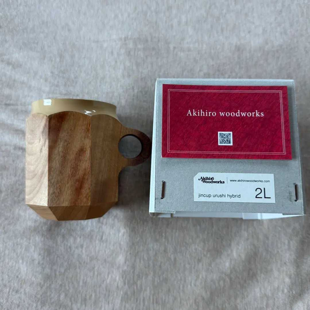2LサイズJINCUP ジンカップ urushi 漆 Akihiro最終値下げ Akihiro Woodworks（アキヒロウッドワークス）Jincup Urushi 2L