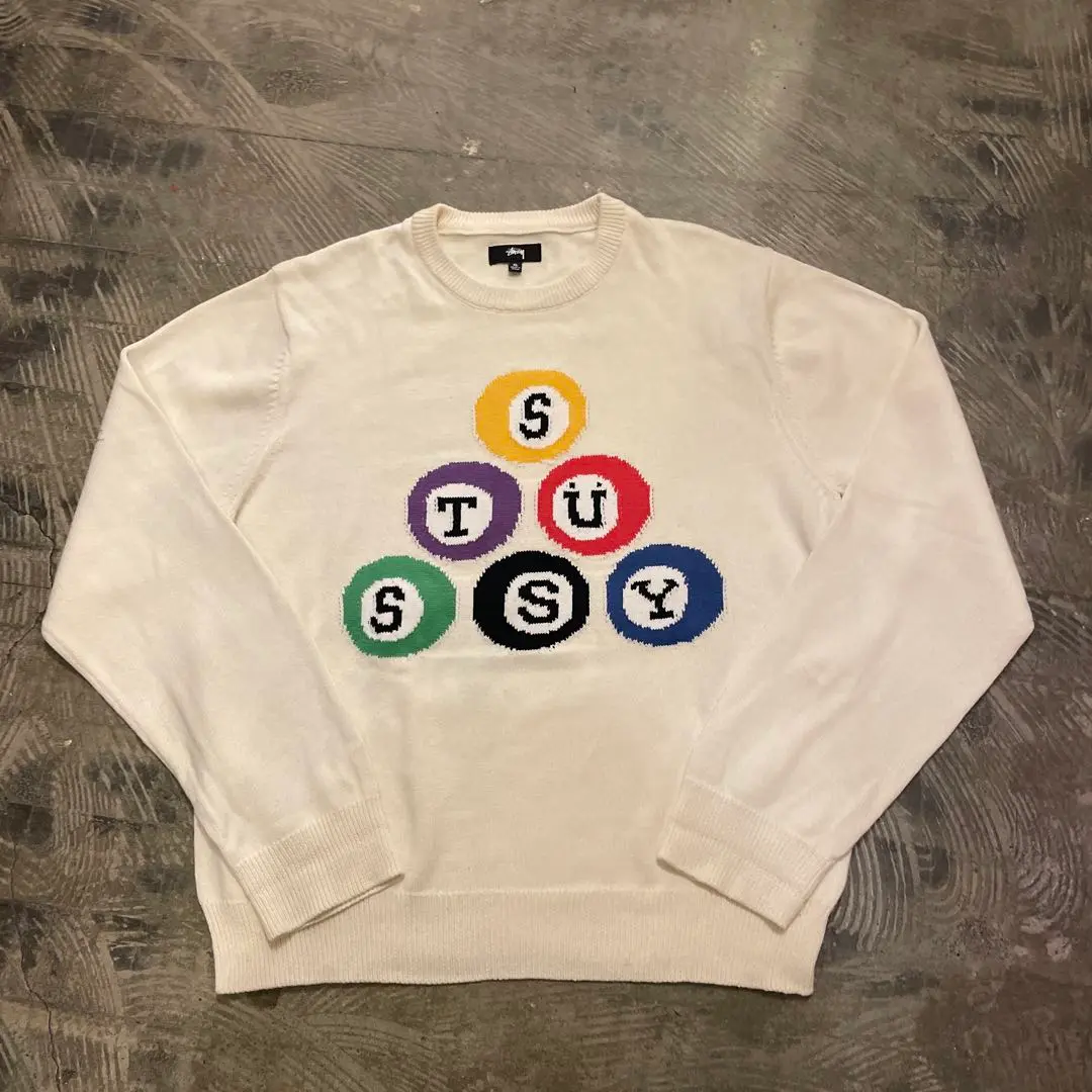 2025年最新】stussy 8ボール ニットの人気アイテム - メルカリ