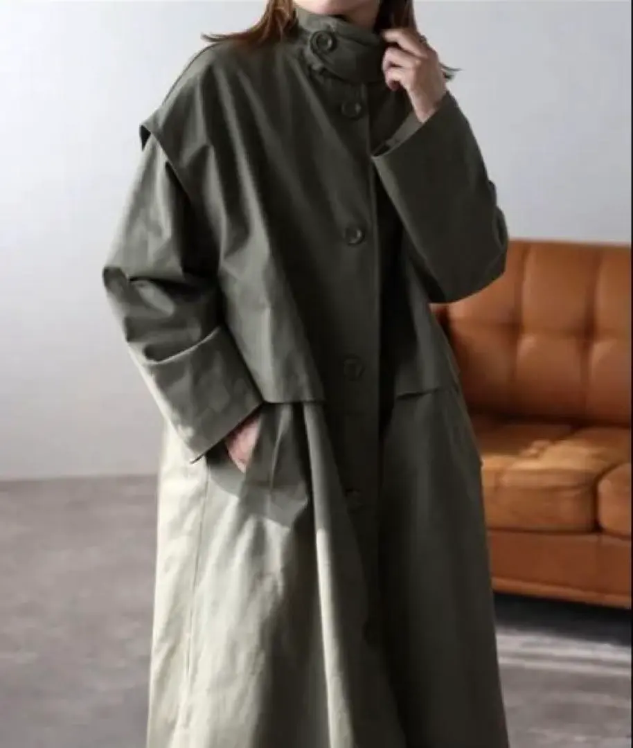 Thumbnail of 【ap retro】 Trench Coat - Now on Sale! Free Size