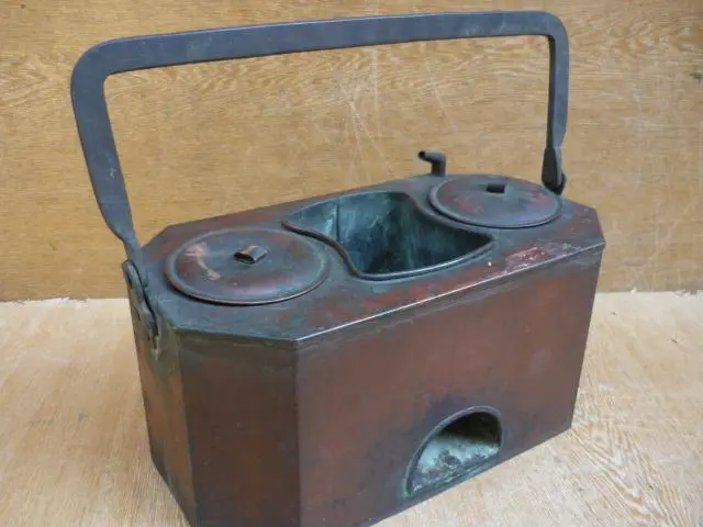 燗銅壷　ドーコ　希少品・時代物　八角型 燗銅壷ドーコ希少品・時代物八角型