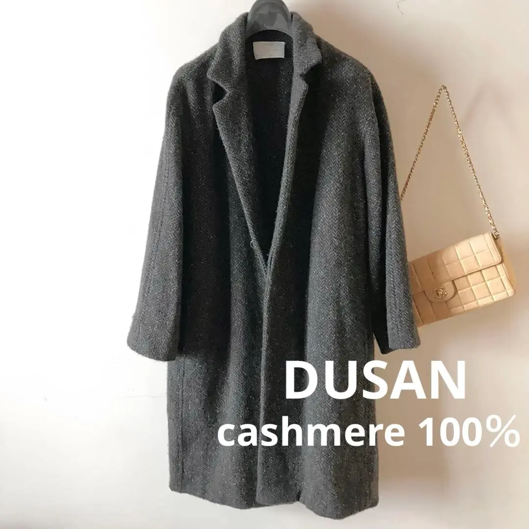 年末のプロモーション大特価！ DUSANイタリア製シルク100%ジャケットライクカーディガンL ジャケット・アウター