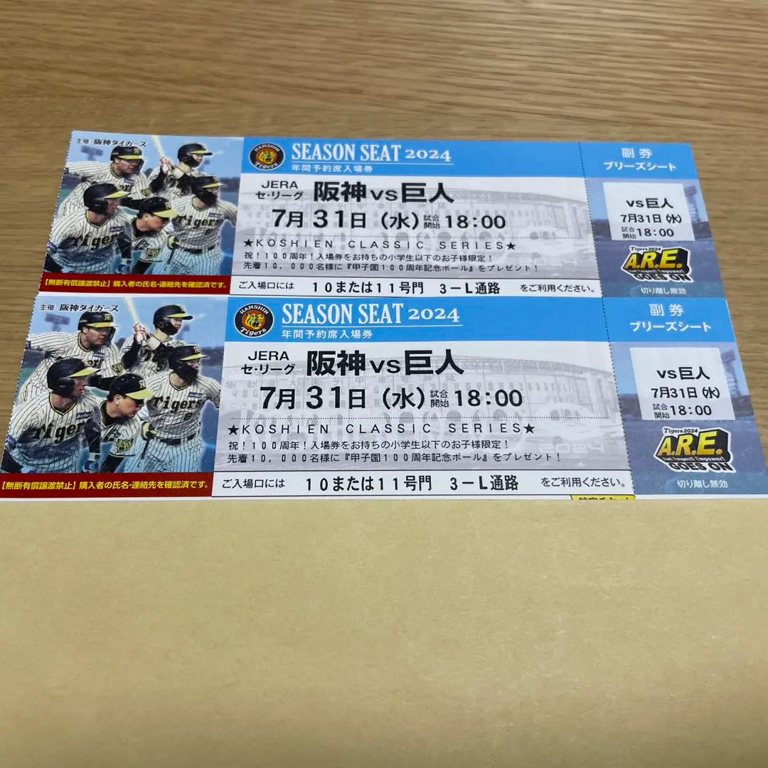 2025年最新】7月31日 阪神甲子園チケットの人気アイテム - メルカリ