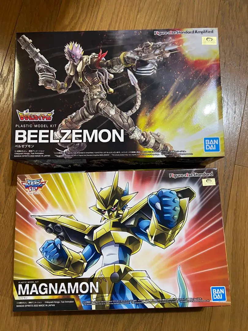【未開封】デュークモン&ベルゼブモン　プラモデル　２つセット 未開封】デュークモン&ベルゼブモン プラモデル 2つセット