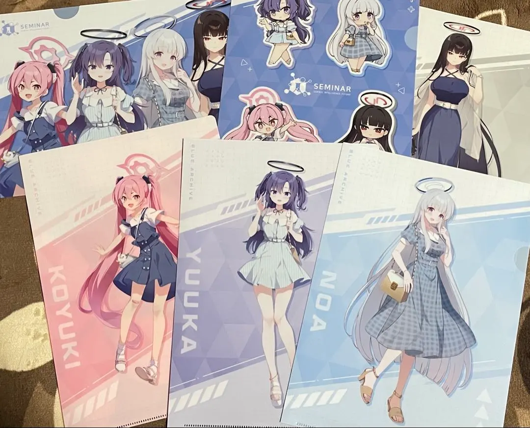 Thumbnail of Blue Archive, Blue Archive, Lawson Collaboration, Clear File, Bundle