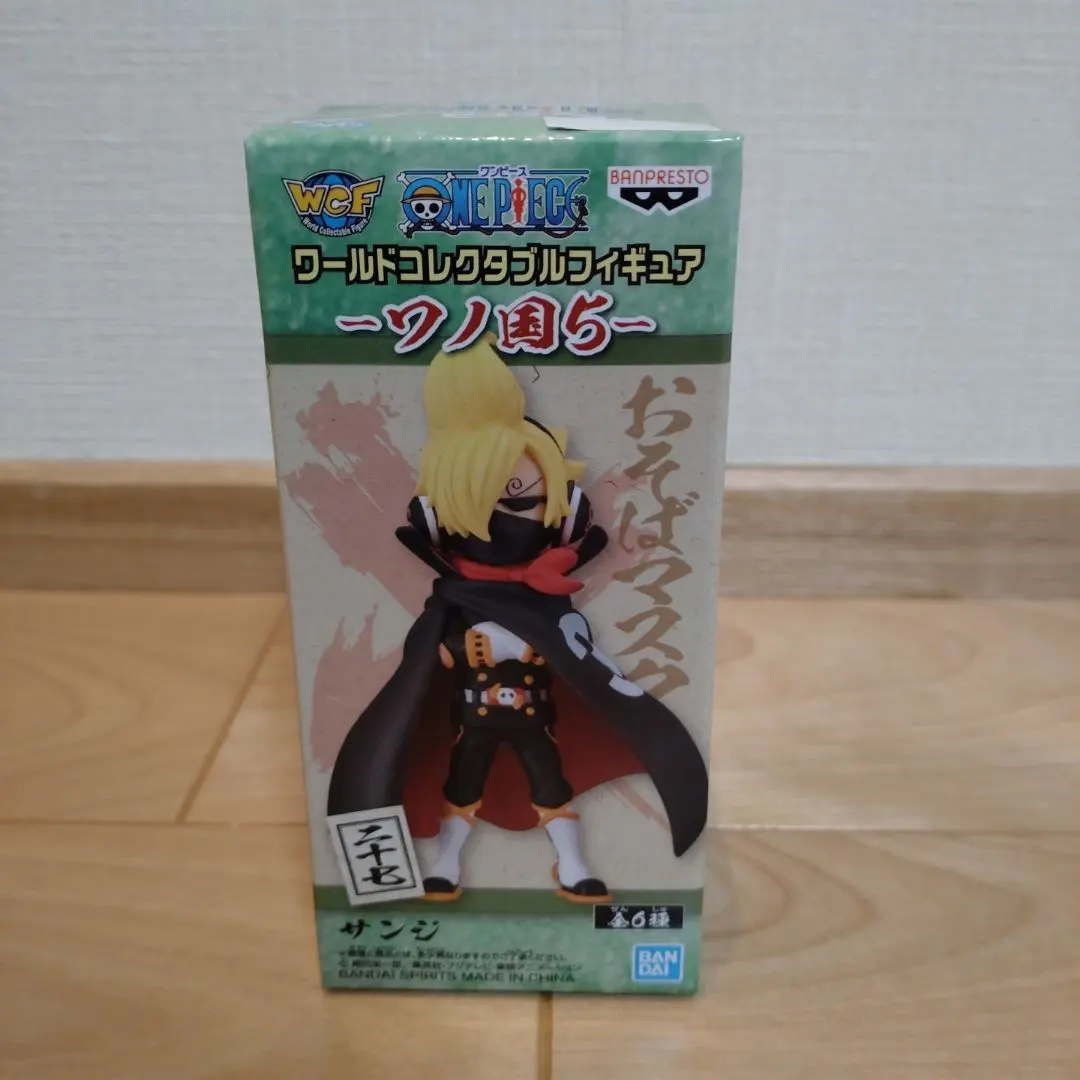 航海王 航海王世界收藏王公仔 和之國5 山治 蕎麥麵面具 的縮圖