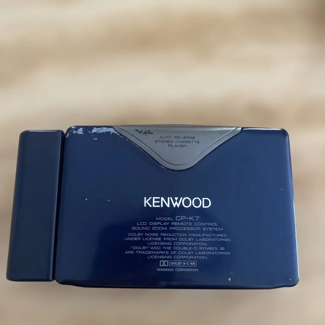 KENWOOD CP-G3 カセットプレーヤー 未確認ジャンク扱い KENWOOD CP-G3 カセットプレーヤー 未確認ジャンク扱い - メルカリ