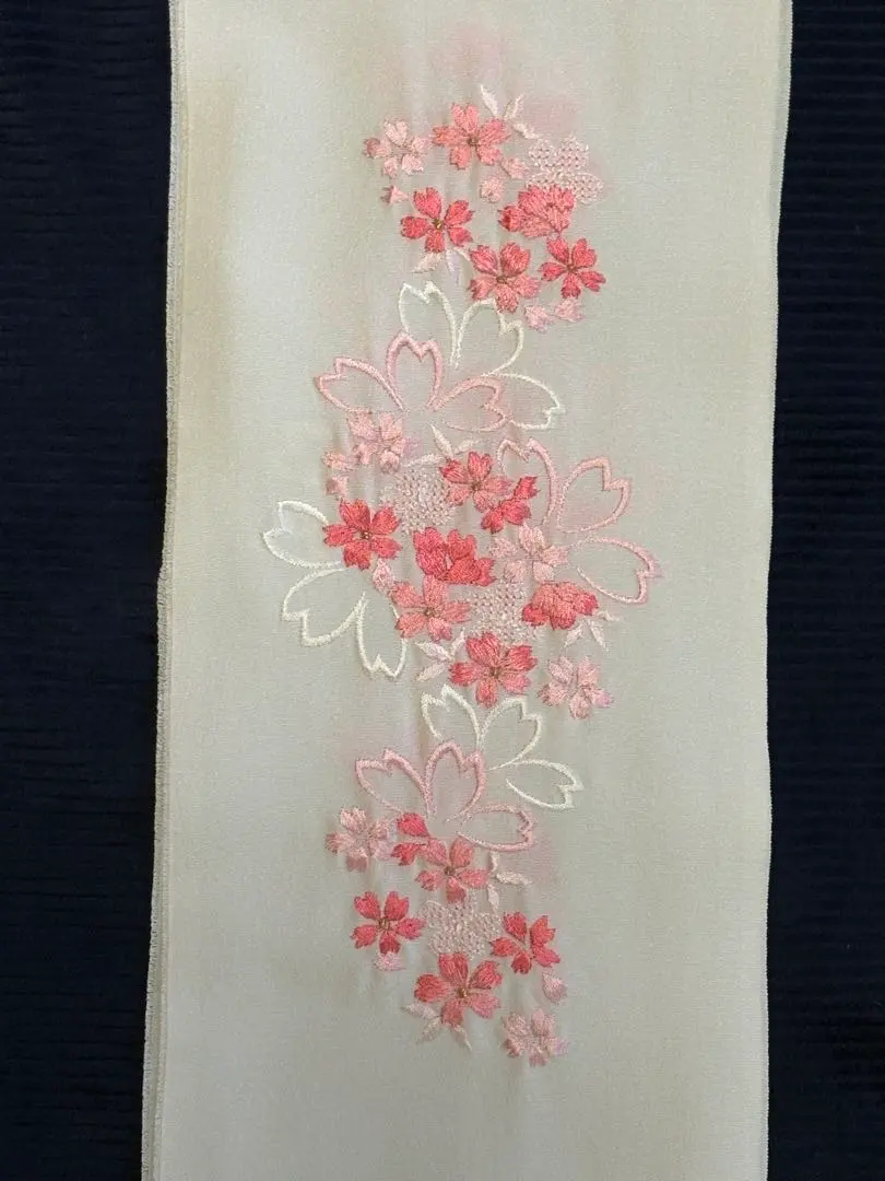 櫻花圖案 半襟 成人式 的縮圖