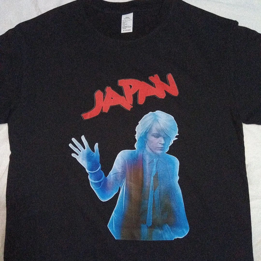 DAVID SYLVIAN/JAPAN TシャツM '80年代レア入手困難 DAVID SYLVIAN/JAPAN TシャツM '80年代レア入手困難