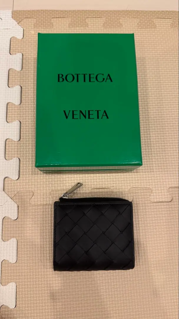 Thumbnail of BOTTEGA VENETA Black Bi-fold Wallet Mini Wallet