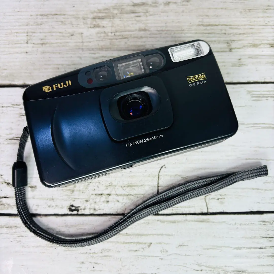 美品　FUJI CARDIA Travel mini フィルムカメラ Fuji Cardia Travel mini OP 35mm Film Camera 28/45mm Lens