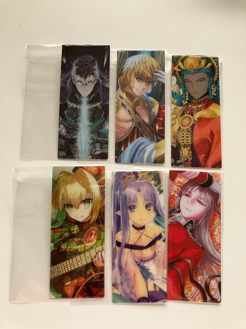 Thumbnail of FGO Final Ascension Exhibition: Set of 6 Cards in the Style of the Party Formation Screen