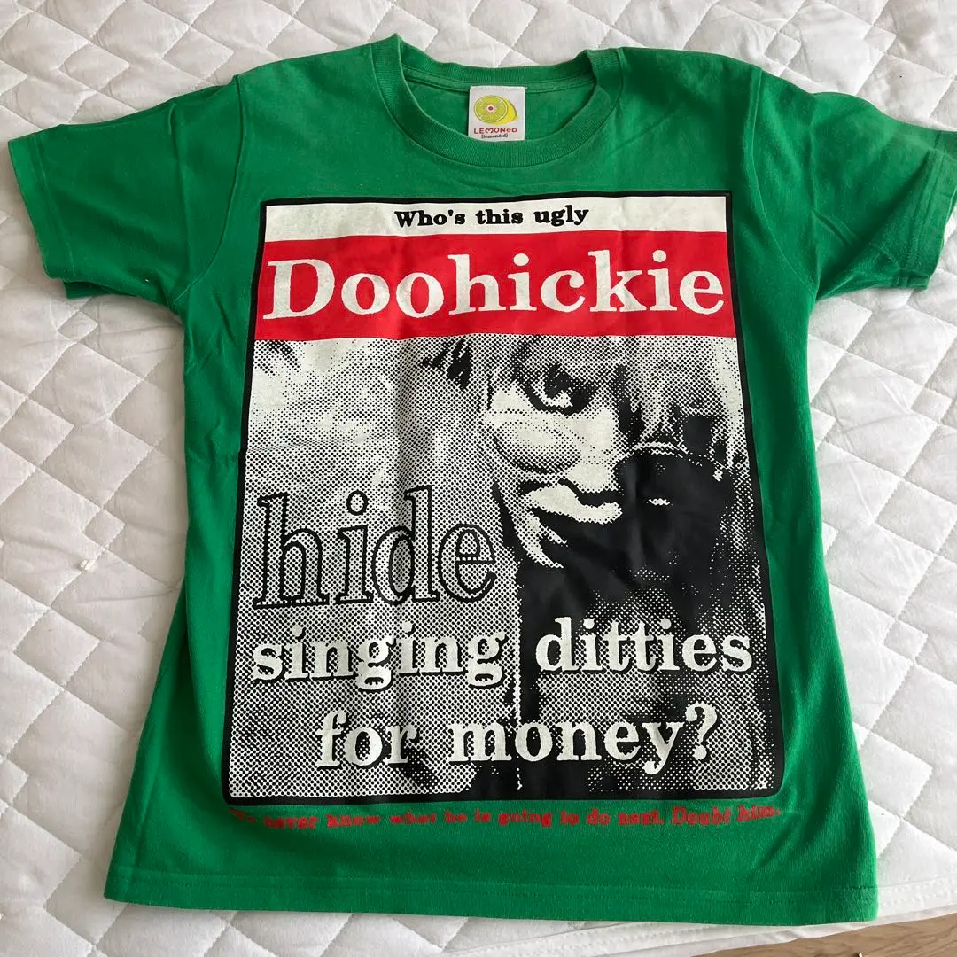 新品　Doohickie Who's this ugly? hide Tシャツ 2025年最新】Doohickieの人気アイテム - メルカリ