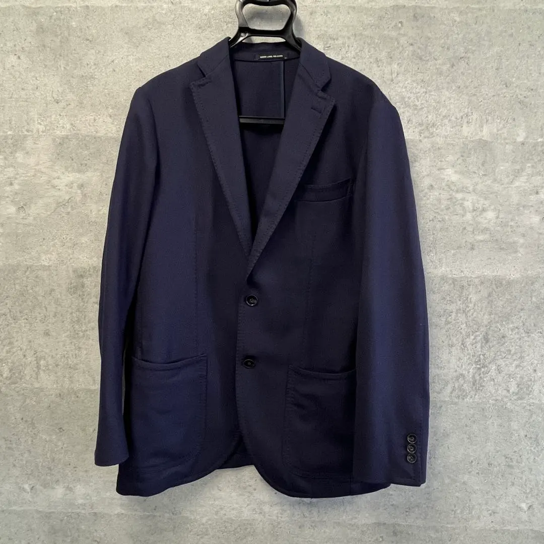 深藍色 商務西裝外套 テーラード ユナイテッドアローズ L 的縮圖