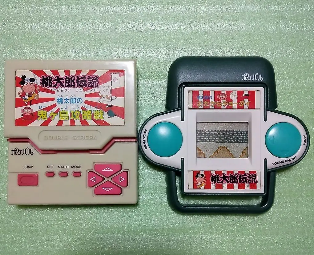 ポケパル 桃太郎伝説 レトロ 液晶ゲーム】桃太郎伝説 桃太郎の鬼ヶ島攻略戦 タカラ