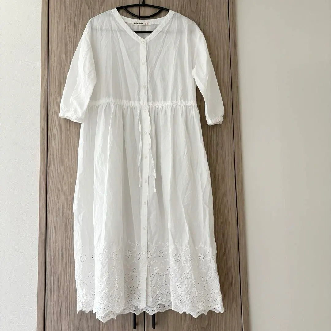 Thumbnail of Cutie Blonde - White Long Dress