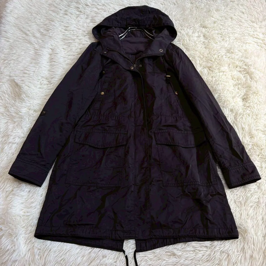 Thumbnail of 6875 Uniqlo Long Length Mod Coat L Black Light Outerwear