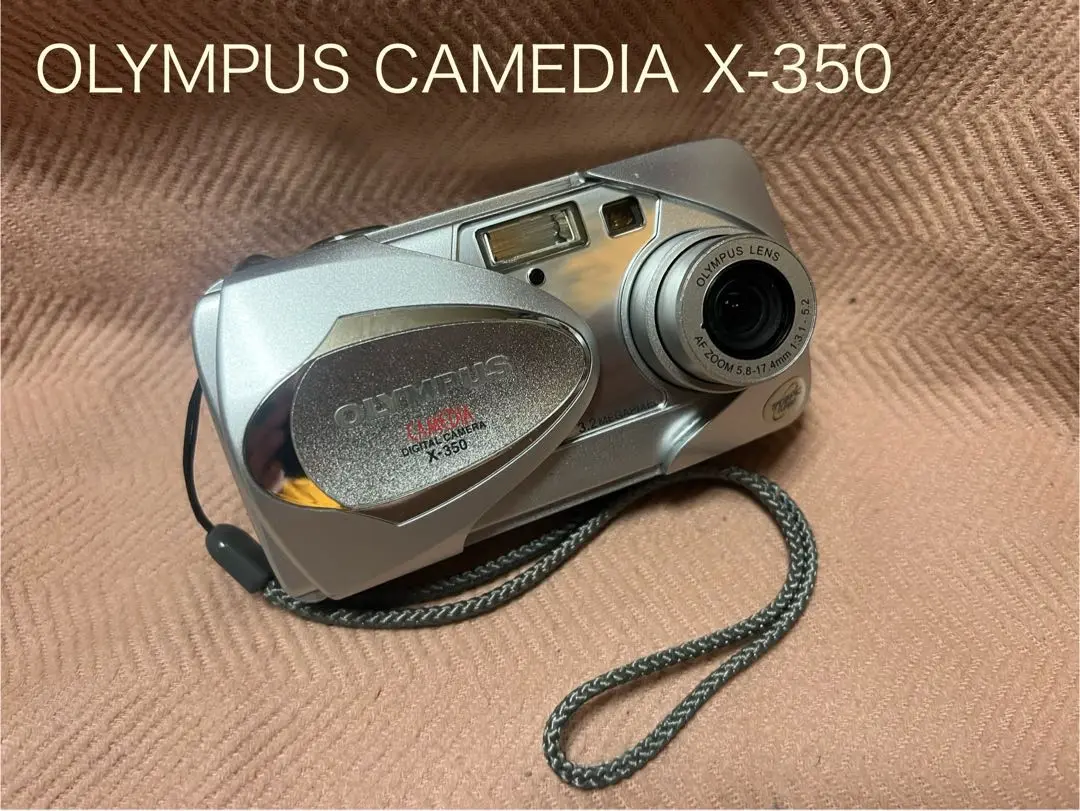 【美品】OLYMPUS CAMEDIA X-350 平成レトロデジカメ コンデジ 2025年最新】olympus camedia x-350の人気アイテム - メルカリ