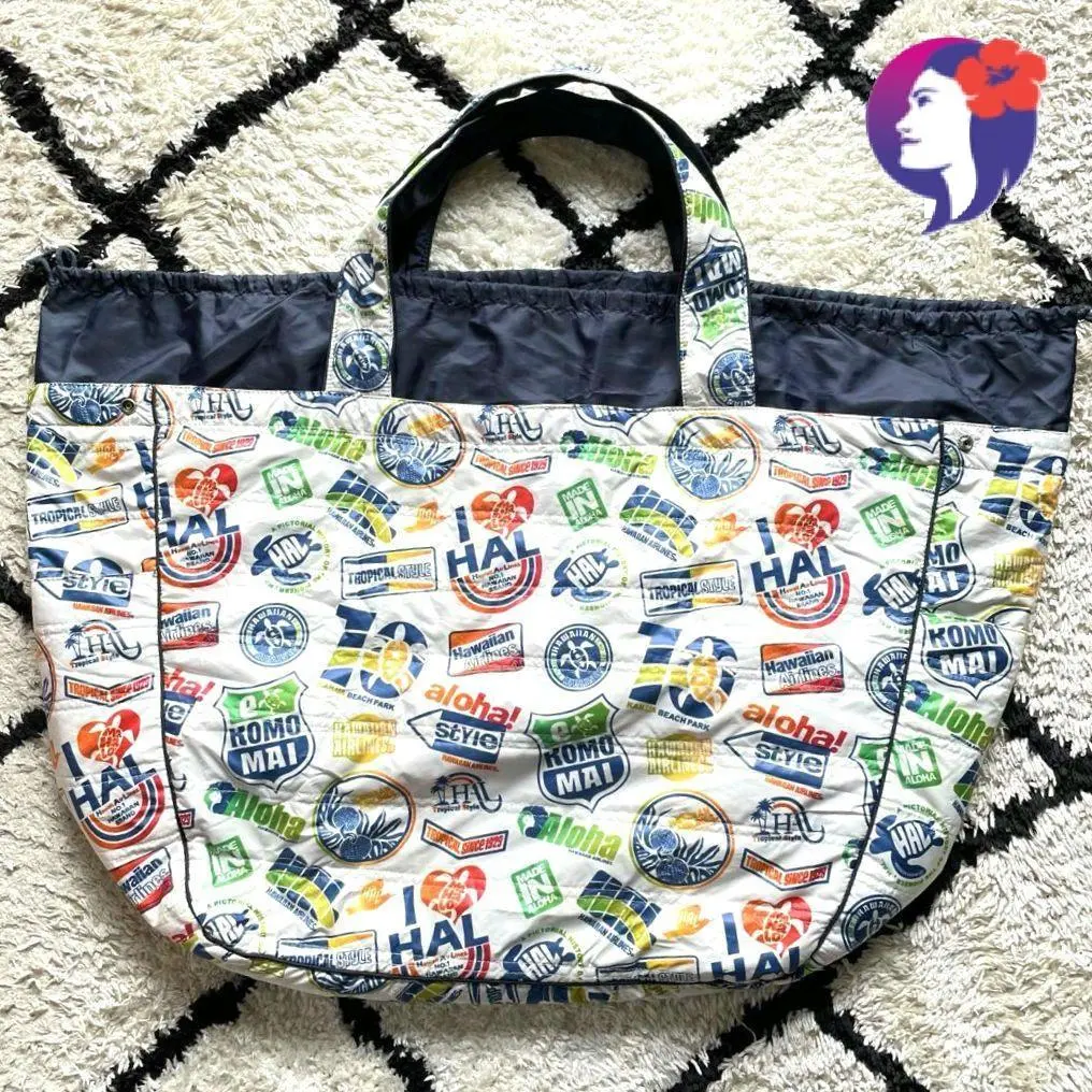 ハンドメイドバッグ MsizeHawaiian balloon tote bag ハンドメイドバッグ MsizeHawaiian balloon tote bag-海外限定