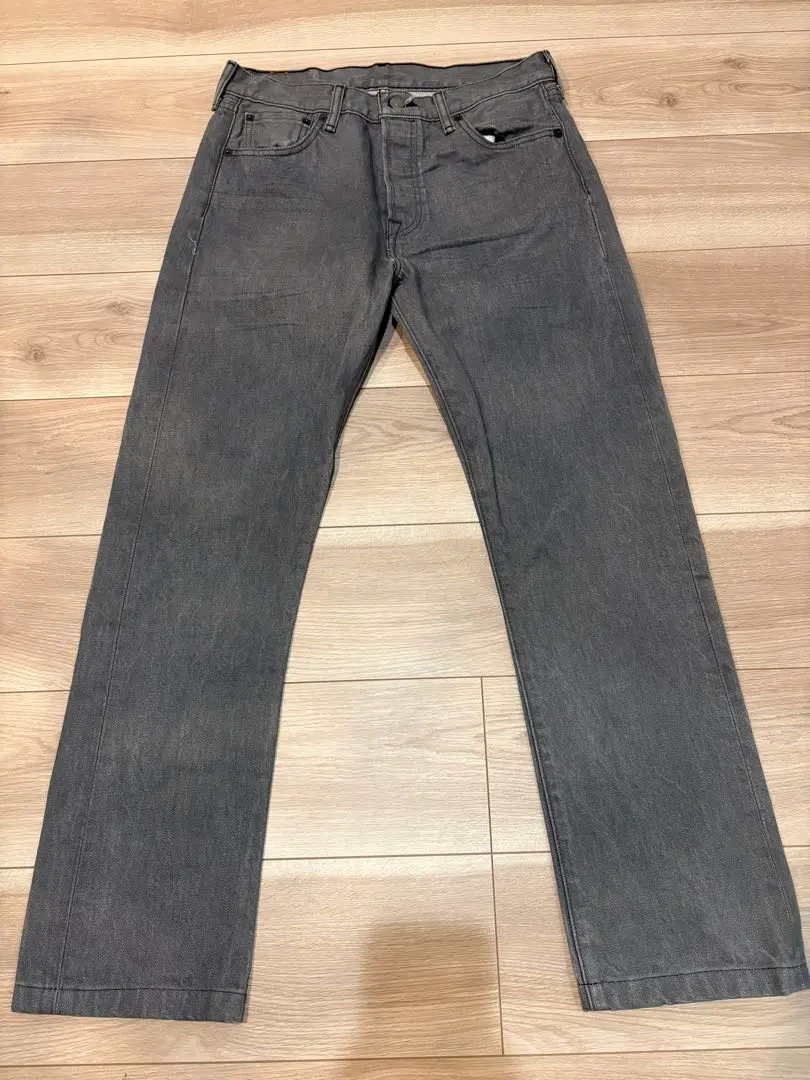 Thumbnail of Levi's 501 Gray Denim Pants W30 L34