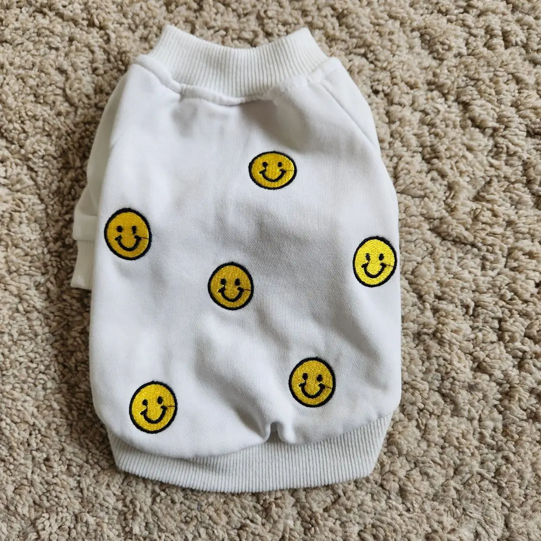 Thumbnail of Seven Heaven Smiley Face Dog Clothes XS Size