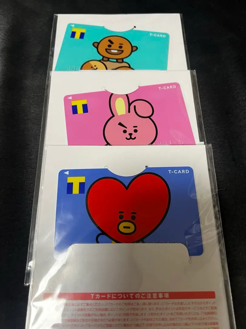 【限定品】BT21 Tカードコラボ BT21」Tカード＆TSUTAYAオリジナルグッズが登場！ | Charalab