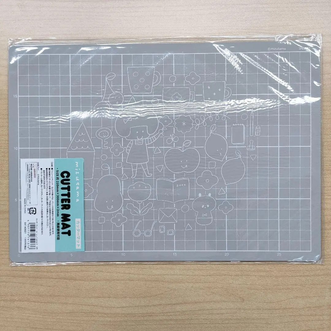 Thumbnail of K [Unused] mizutama Cutting Mat Approximately 210mm x 300mm x 2mm