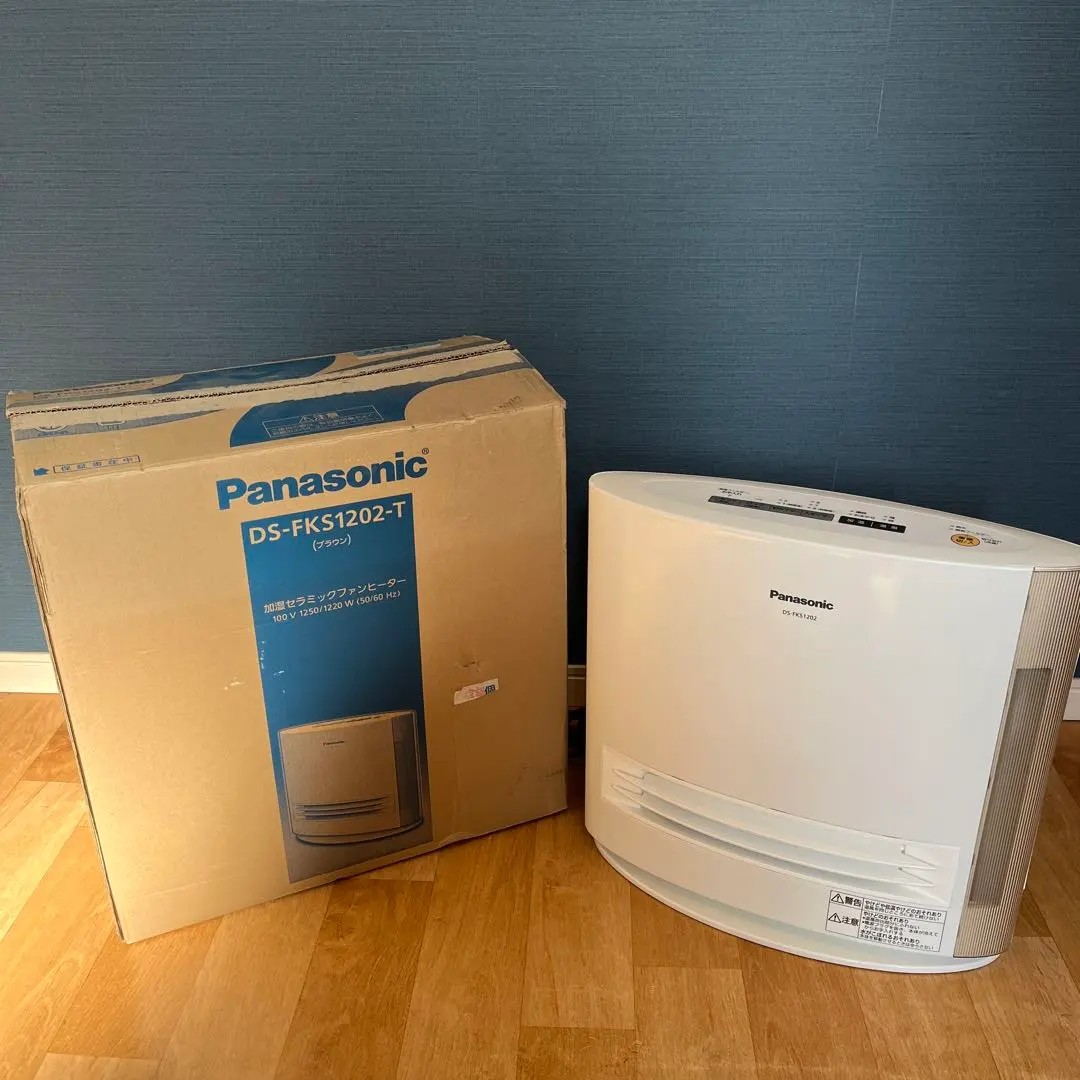 中古 パナソニック 加湿機能付きセラミックファンヒーター