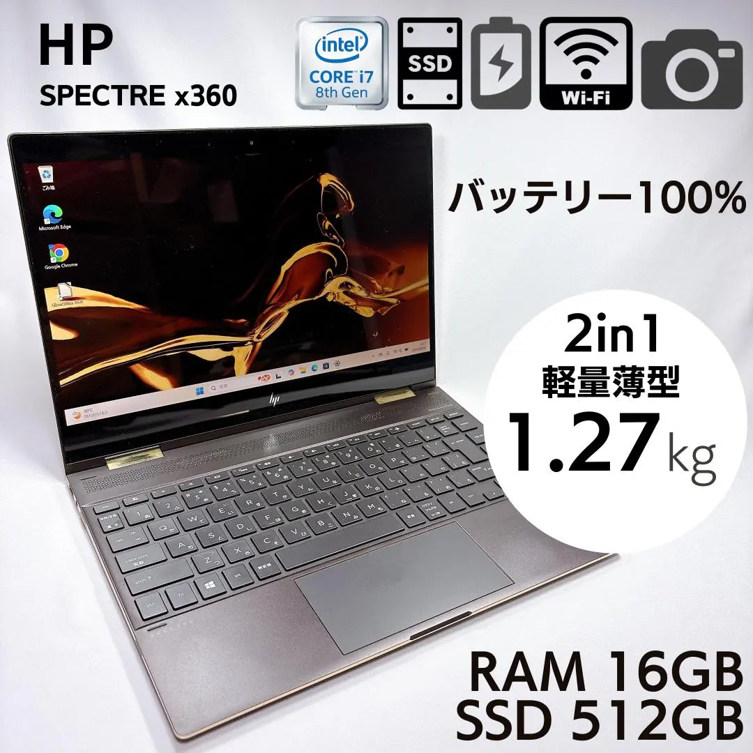 2025年最新】hp spectre x360 第8世代の人気アイテム - メルカリ