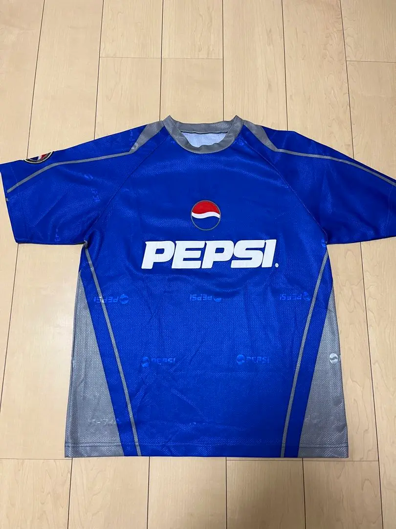 pepsi　ペプシ　コーラ　ユニフォーム　シャツ　サッカー　フットサル pepsi ペプシ コーラ ユニフォーム シャツ サッカー フットサル