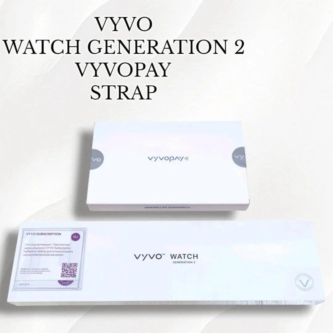 【セット】Vyvo WATCH　ジェネレーション2　SE　ストラップ VYVO Watch Generation 2 & VyvoPay Strap - メルカリ