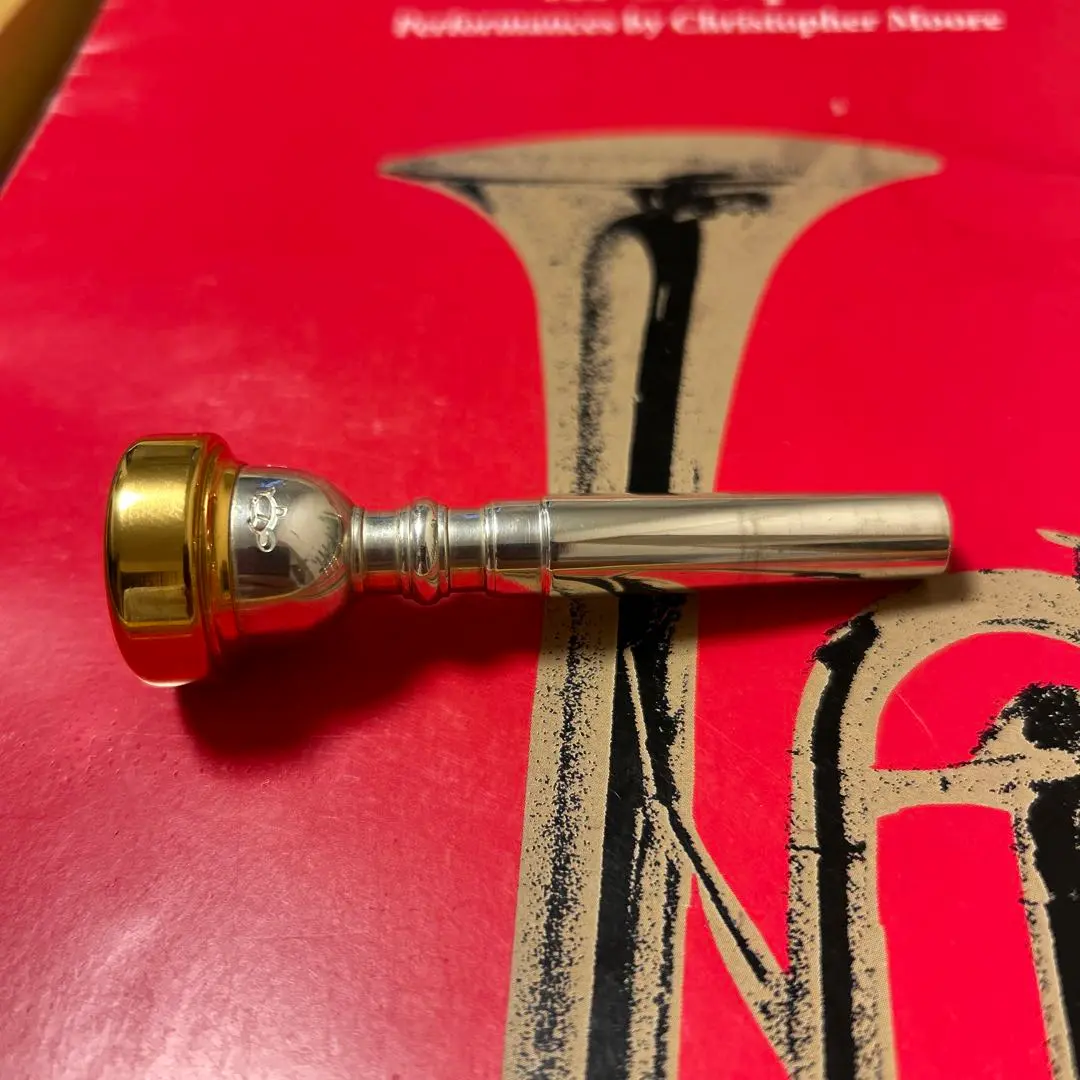 トシトランペットアトリエ 16EWS トランペット マウスピース 私は全ての楽器でToshi's Trumpet Atelierの亀山 敏昭さんに作っ