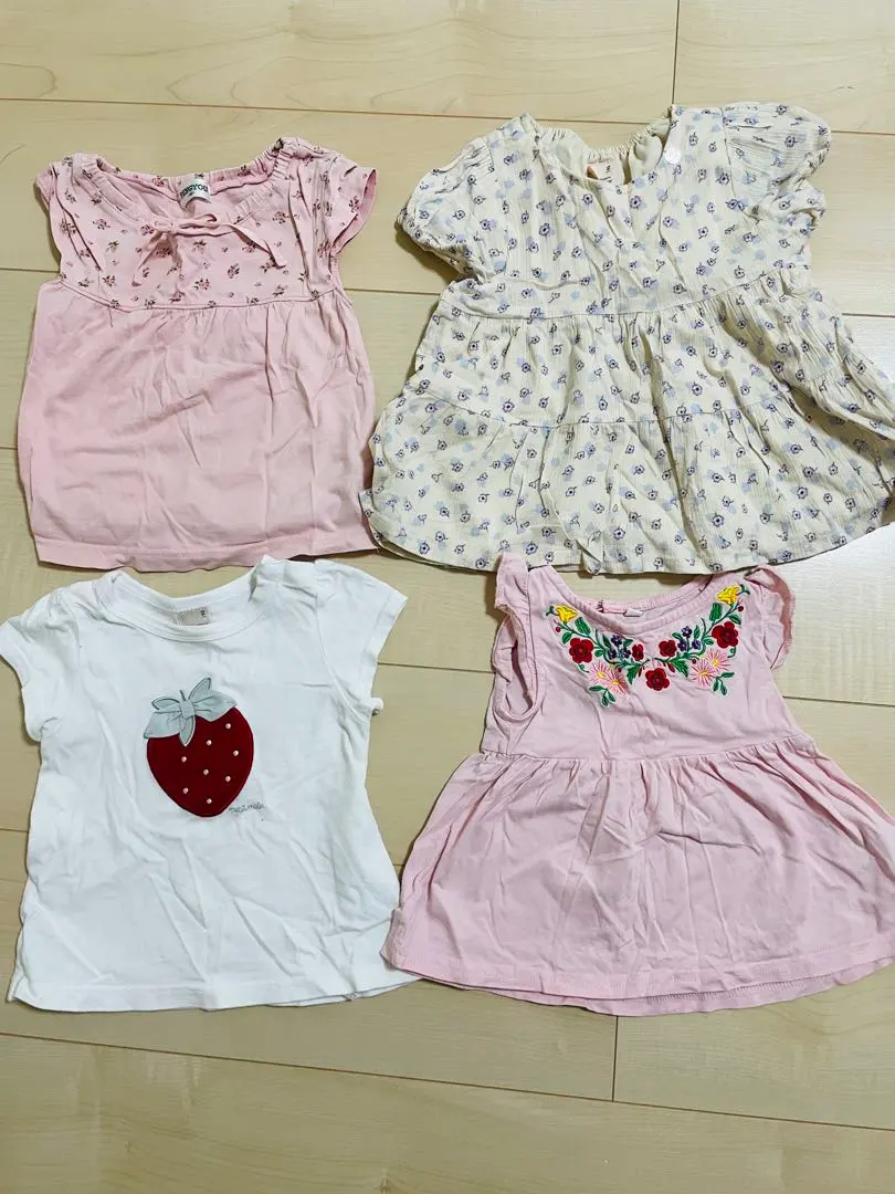 女童 90cm 童裝套裝 夏裝 的縮圖